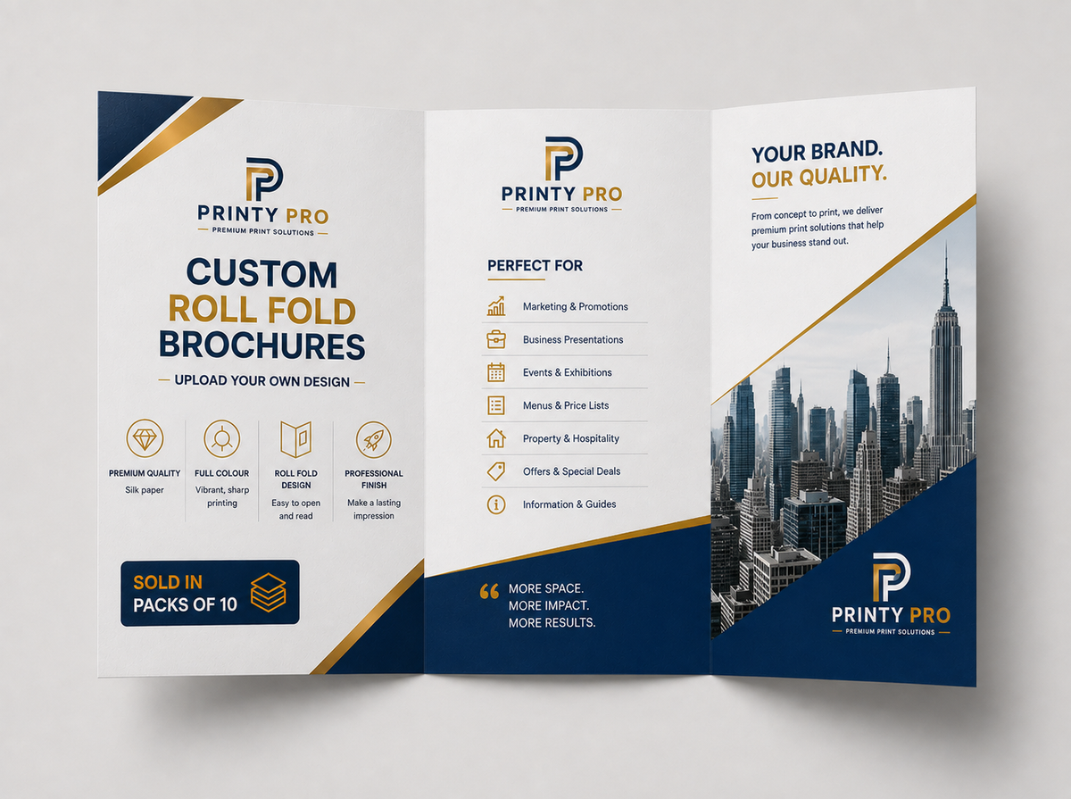 Roll Fold Brochure